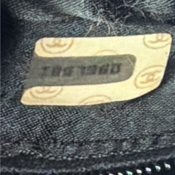 RARE Vintage Chanel Metallic Gold Lace Evening Bag - 1 Series Full Set - Picture 8 of 11